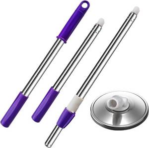 lot 3443 image: Spin Mop Replacement Handle, 60-in Telescopic 360  Rotating