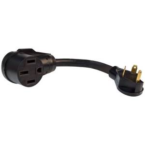 lot 3454 image: 30AM-50AF ADAPTER CORD, 12IN, BULK
