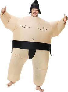 lot 3498 image: Inflatable Sumo Wrestling Suits, Sumo Costume for Adults