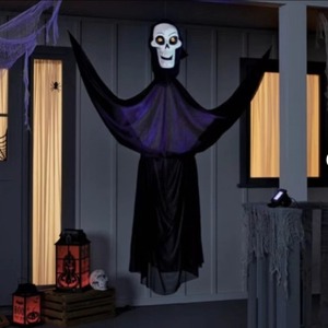 lot 3516 image: Hyde & EEK Neon Skeleton Ghoul Halloween Prop Decoration