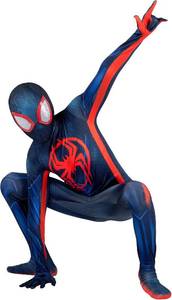 lot 3522 image: Marvel Miles Morales Spider-Man Youth, Medium (8-10) - Spandex
