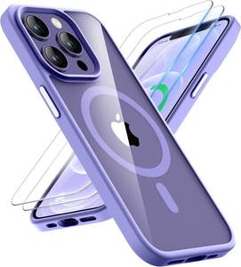 lot 66494 image: ORETECH Magnetic for iPhone 12 Pro Max Case, Screen Protector, Light Purple