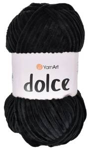 lot 66514 image: W czka YarnArt Dolce Kolor 742 Czarny