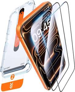 lot 66528 image: DIMONCOAT Top 9H Glass 2 Pack for iPhone 17 Pro Screen Protector 6.3