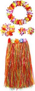 lot 69163 image: CISMARK Elastic Hawaiian Hula Dancer Grass Skirt