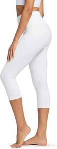 lot 69335 image: we fleece Womens Capri Leggings for Women Yoga Pants Women Workout Leggings Capri Pants Soft Women Yoga Leggings SM TO MED