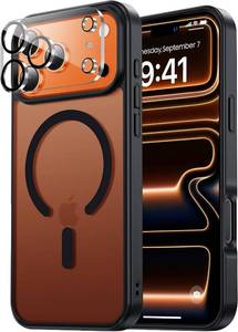 lot 69388 image: Tigowos for iPhone 17 Pro Case, Magnetic & Shockproof, Black