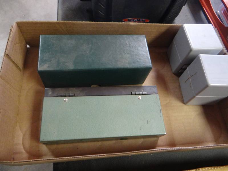 lot 19388 image: Lot of punches & drill bits.