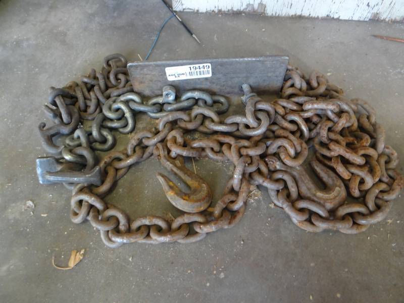 lot 19449 image: Chain whooks.