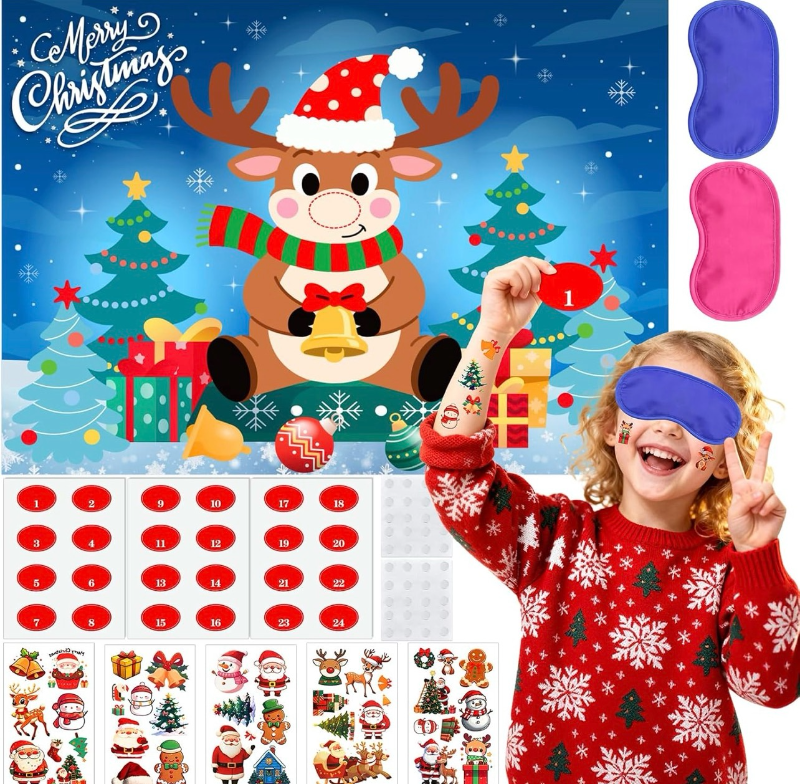 lot 658700 image: Christmas Party Games for Kids & Family - Retail $10