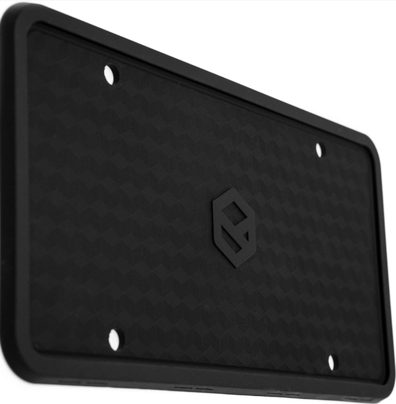 lot 658701 image: Silicone License Plate Frame - Retail $10
