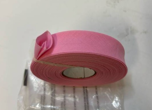 lot 168189 image: Pink Double Fold Bias Tape - 10 Yard Roll - Retail $4