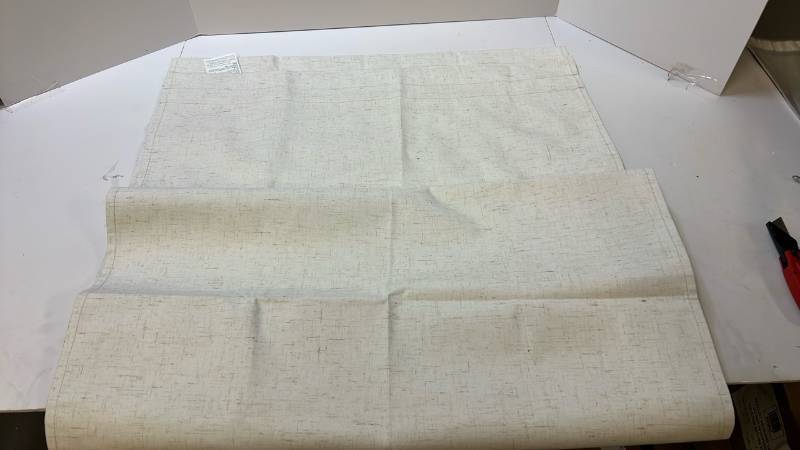 lot 168241 image: Off-White curtain  - Retail $12