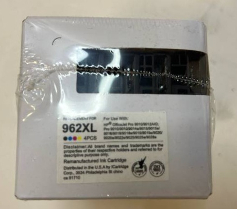 lot 168276 image: HP 962XL Compatible Ink Cartridge Set - Retail $45