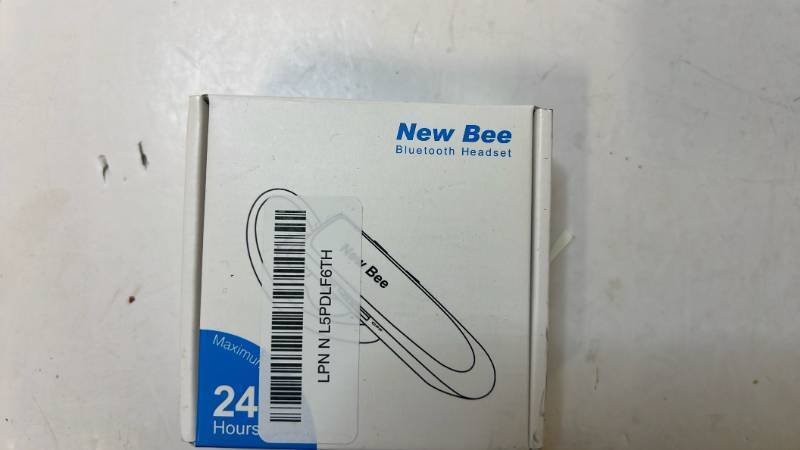 lot 68390 image: New Bee Bluetooth Head Set - Retail $18