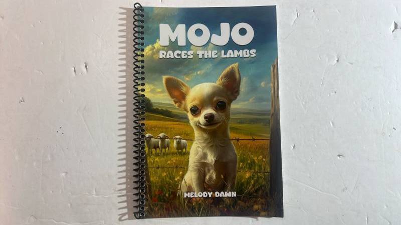 lot 68437 image: Mojo Races to the Labs Movie Merchandise Notebook - Retail $8