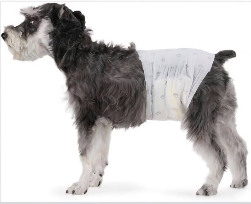lot 69315 image: Male Dog Wrap Diapers - Medium Size (30 Pack) - Retail $15