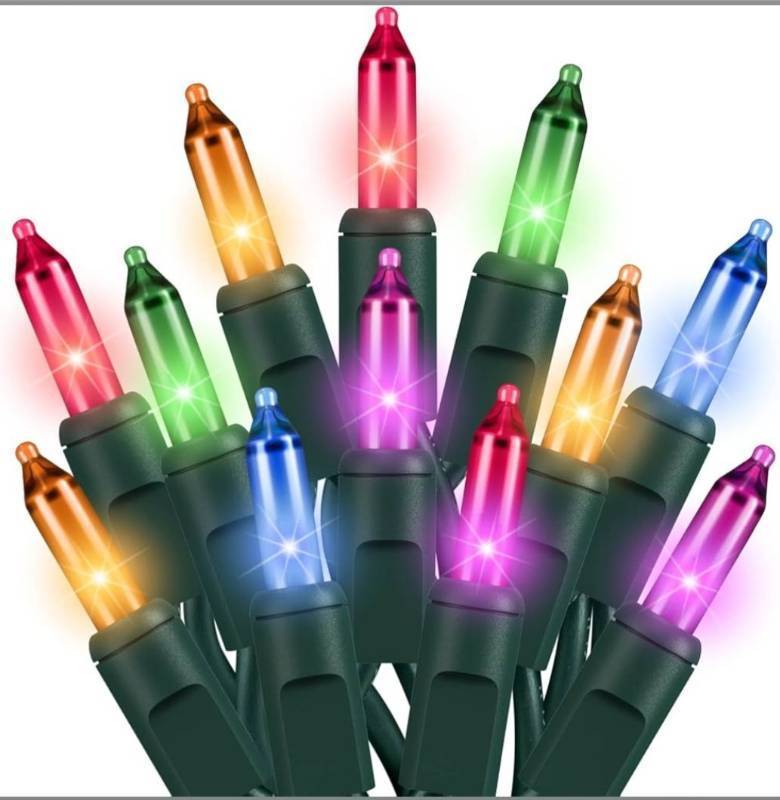 lot 69327 image: Clear White Mini Christmas String Lights - Retail $12