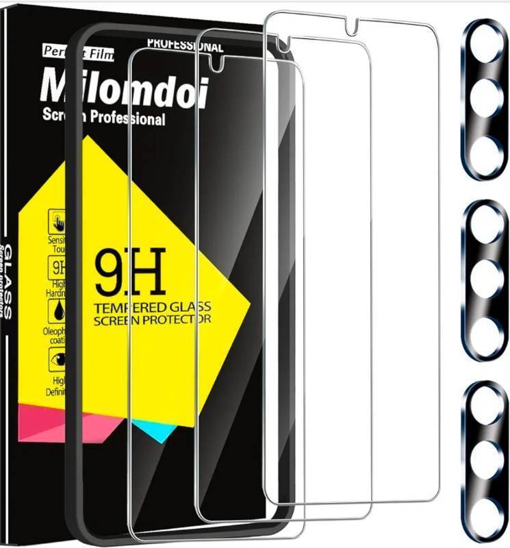 lot 69346 image: 9H Tempered Glass Screen Protector - Retail $8