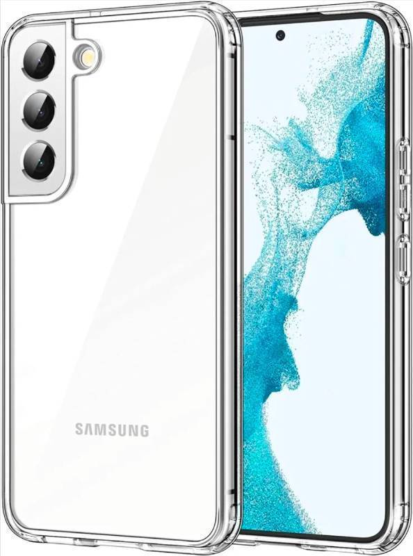 lot 69357 image: Clear Protective Case for Samsung Galaxy S22 - Retail $12