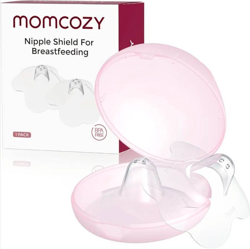 lot 69359 image: Momcozy Nipple Shield for Breastfeeding - Retail $9
