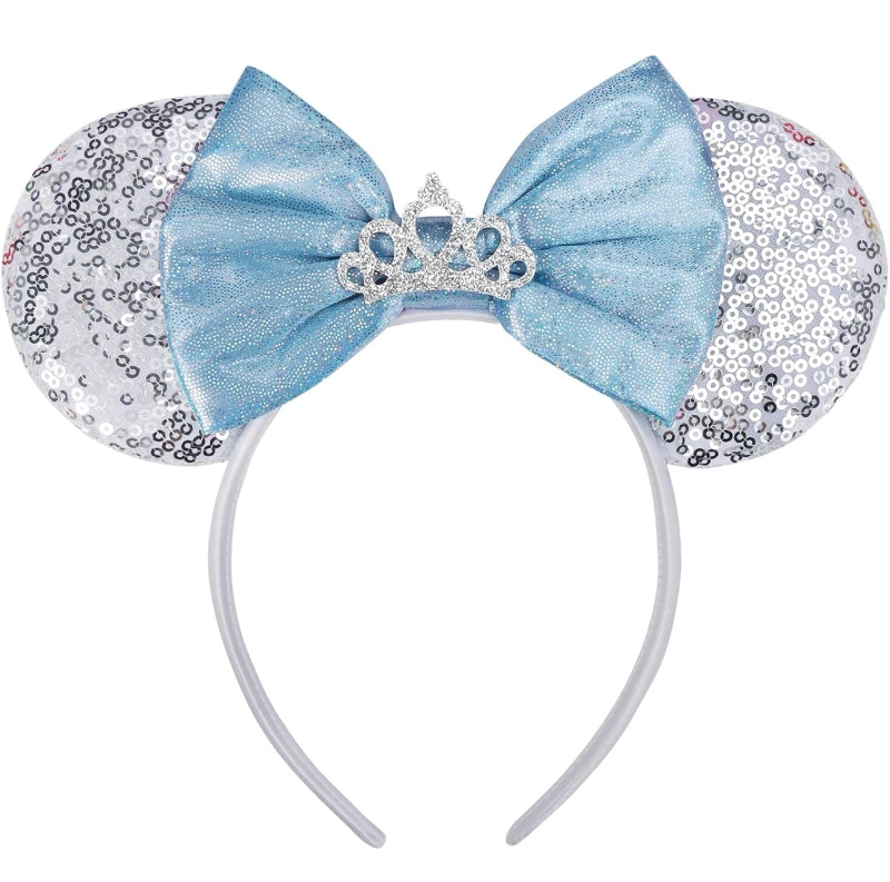lot 70025 image: Mouse Ears Headband, Princess Ears - Retail $10