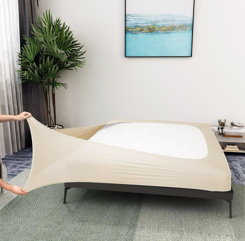 lot 70144 image: Box Spring Cover KingCal King Size - Retail $19