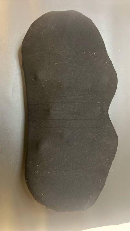 lot 70156 image: Memory Foam Back Support Cushion with Strap - Retail $15