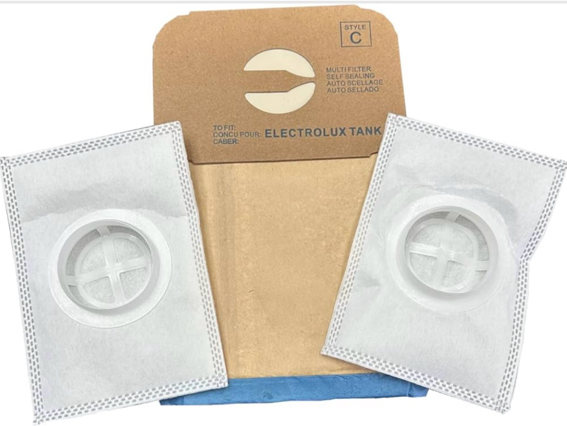 lot 70173 image: Premium Replacement Style C Bags For Electrolux Type C Canister Vacuums (24 Bags  2 After-Filters) - Retail $25