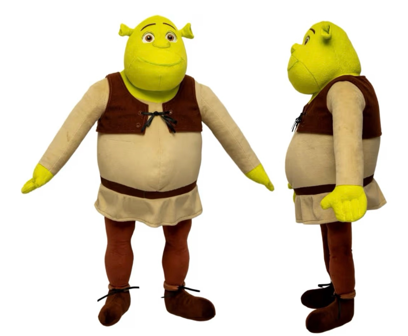 lot 70217 image: Shrek Plushie - Retail $28