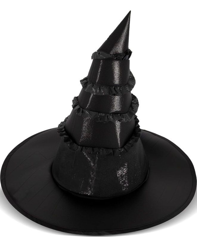 lot 70223 image: Black Witch Hat - Retail $8