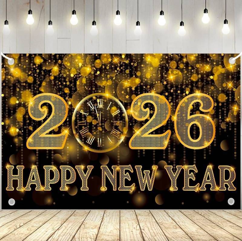 lot 69641 image: 2023 New Years Eve Photo Backdrop - Retail $15