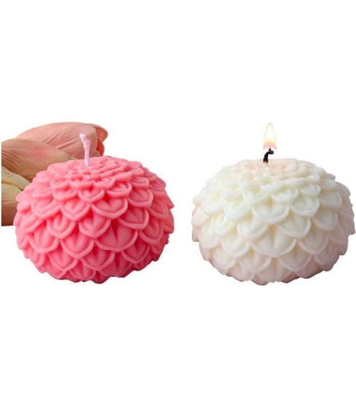 lot 69732 image: Candle Wax Mold Flower  - Retail $12
