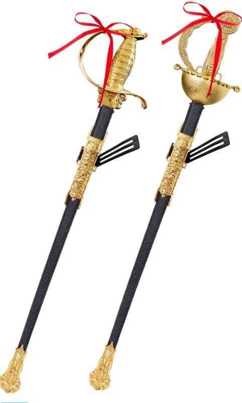 lot 69740 image: Decorative Cutlass Sword with Gold Accents - Retail $19