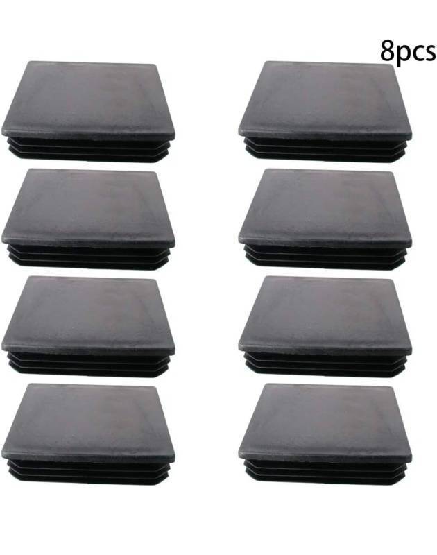 lot 69808 image: Square Plastic End Caps - Set of 8 - Retail $24