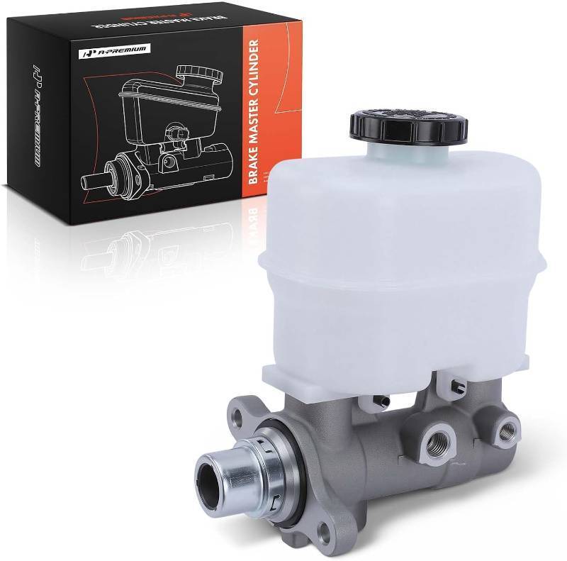lot 17986 image: A-Premium Brake Master Cylinder with Reservoir and Sensor Compatible with Ford Vehicles - F-150 F150 2009 - Replace# 9L3Z2140F