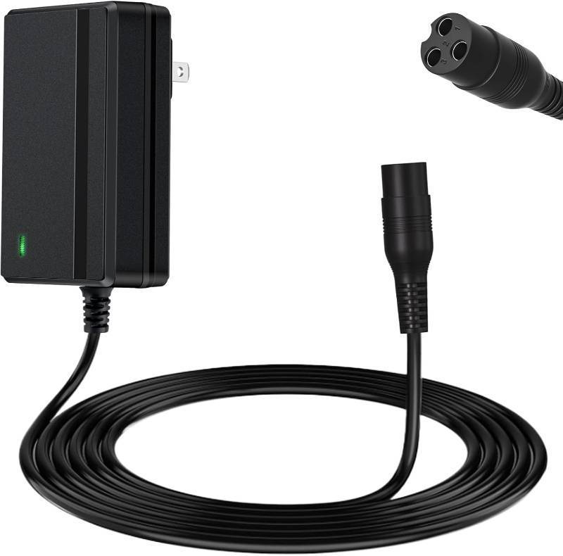 lot 18062 image: 24V Charger for Electric Scooter Razor MX350 E100 E125 E150 E175 E200 E200S E300 E300S MX400 Dirt Rocket Dirt Bike Dirt Quad Motorcycle Pocket Mod Sports Mod 3-Prong 24V Razor Scooter Charger