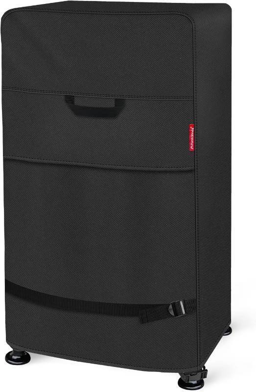 lot 22438 image: Porch Shield 40 Inch Electric Smoker Cover for Masterbuilt Smoker, Waterproof Heavy Duty Outdoor Smoker Grill Covers 24W x 18D x 40H inch, Black