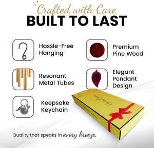 lot 48640 image: Sympathy Wind Chimes for Loss of Loved One   36 Gold Memorial Outdoor Windchimes with Tree of Life Pendant, Deep-Toned Aluminum Tubes, Elegant Bereavement Gift for Mother, Father, Husband