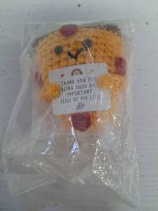 lot 48694 image: Positive Crochet - Thanks for Being An Important Slice of My Life