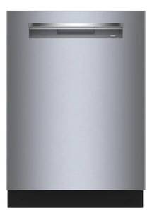 lot 2 image: Bosch - Benchmark Series 24 Top Control Smart Built-In Stainless Steel Tub Dishwasher with 3rd Rack, 38 dBA - Stainless Steel - Retail $2,000