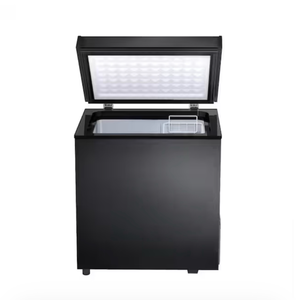 lot 11 image: Garage Ready 20.67 in. 1.8 cu. ft. Manual Defrost Chest Freezer with Temperature Alarm Chest Freezer in Black - Retail $0