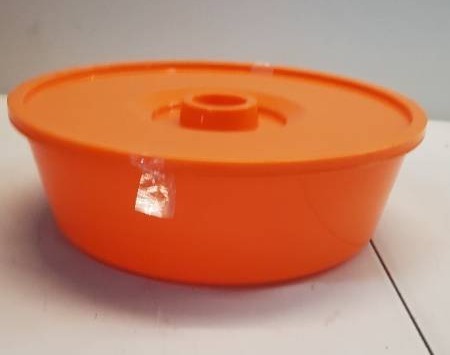 lot 10868 image: Ankyo Orange Tortilla Warmer. 7.5