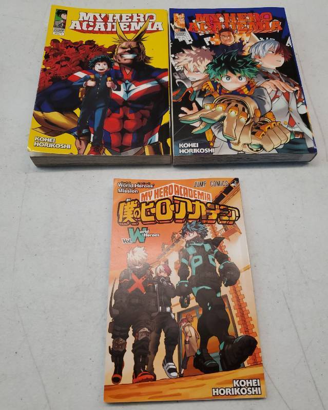 lot 23409 image: COMIC BOOK - Japanese Manga My Hero Academia