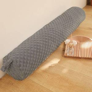 lot 29112 image: Cervical Neck Pillow for Adult Sleeping,Bed, Sofas 24 in Dark Grey - Retail $20