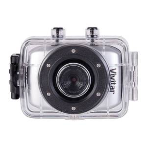 Vivitar 5.1MP 720p Action Camcorder, Waterproof, 1.8 Screen, 4x Zoom. - Retail: $50"