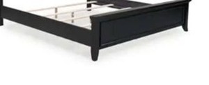 lot 21230 image: B481-56 Ashley Furniture Bambori Kingcalifornia King Panel Footboard With Roll Slats