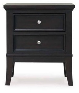 lot 21239 image: Ashley B481-92 Nightstand w 2 Drawers- Retail $299