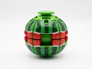 lot 63850 image: Press Gyroball Watermelon Fingertip Stress Relief Toy