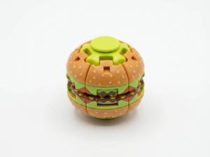 lot 63854 image: Mini Burger Fingertip Gyro Fidget Toy